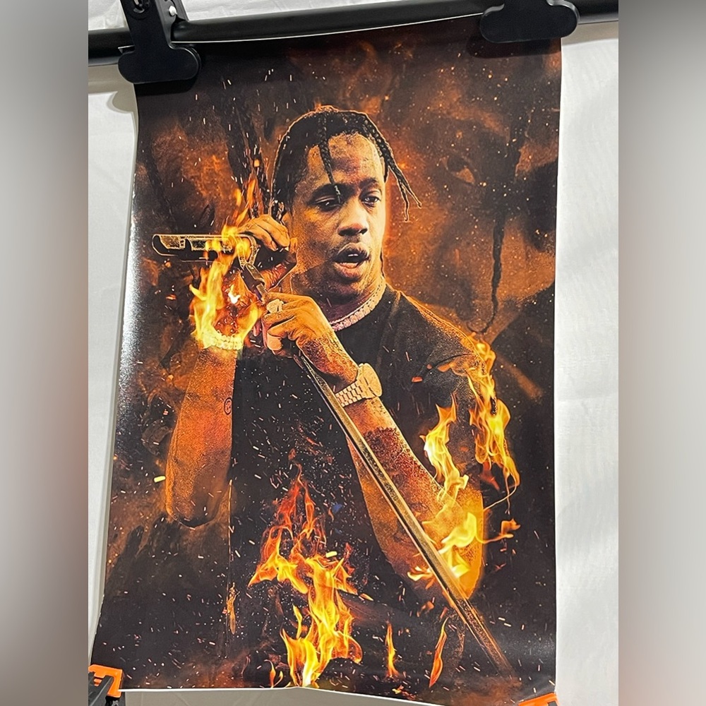 Astro World Travis Scott Poster 12”x18”